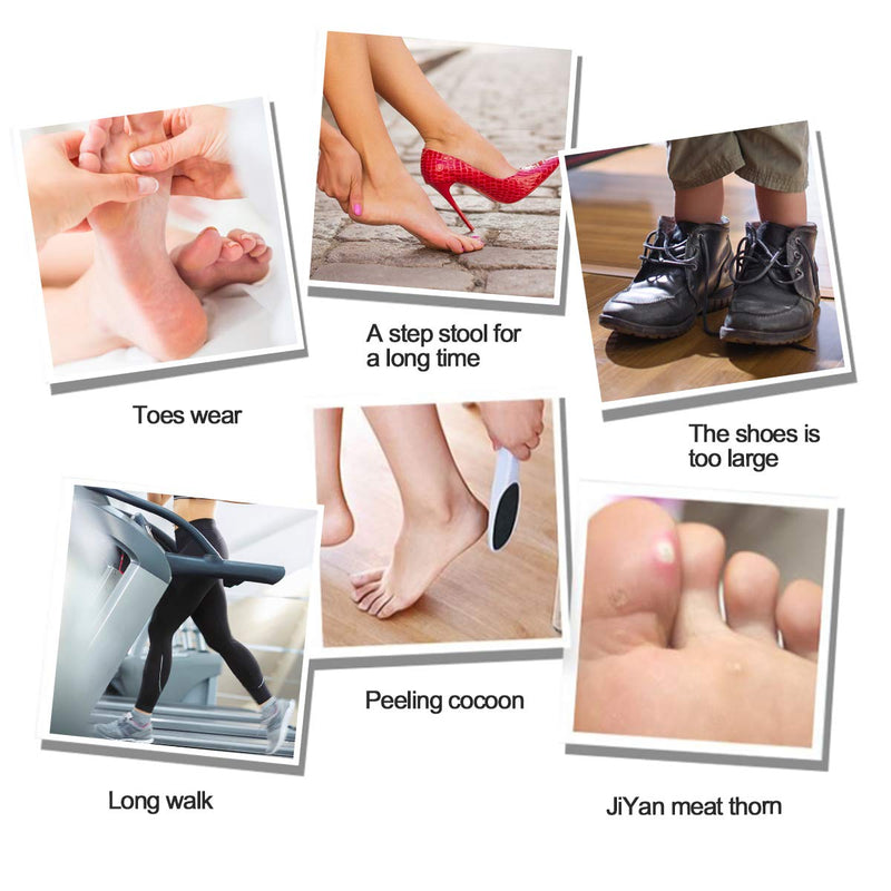 [Australia] - Yasmous Gel Toe Protector Cap,10 Pairs Toe Protectors,Soft Gel Toe Sleeves for Corns Remover, Blisters, Hammer Toes, Reduce Friction 