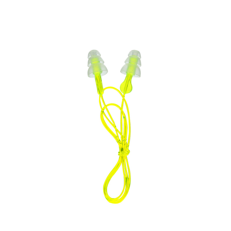 [Australia] - Peltor Sport Tri-Flange Corded Reusable Earplugs, 3-Pair Per Pack 3 Pair 
