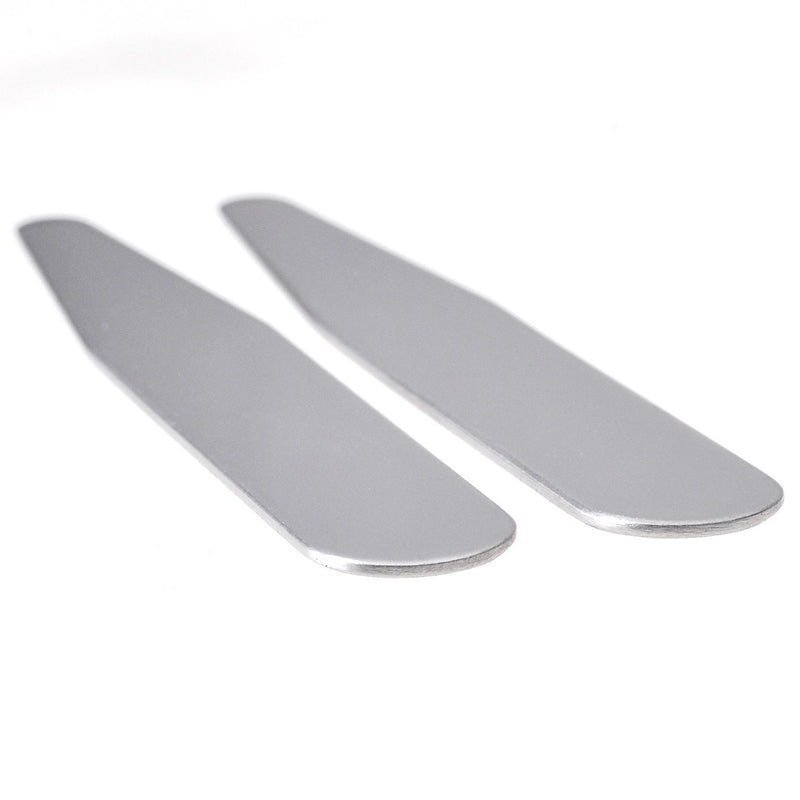 [Australia] - JOVIVI 36pc Stainless Steel Collar Stays in Clear Plastic Box For Mens Dress Shirt, Order the Sizes You Need 2.2" 