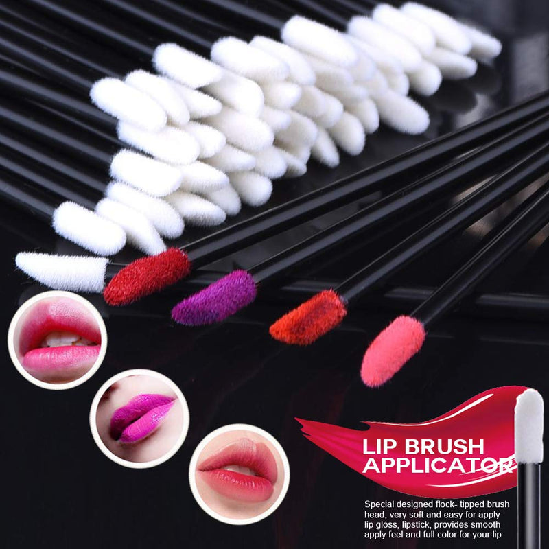 [Australia] - Teenitor 600 Pcs Disposable Lip Wands Applicator Lint Free Makeup Lipstick Lip Gloss Testers 