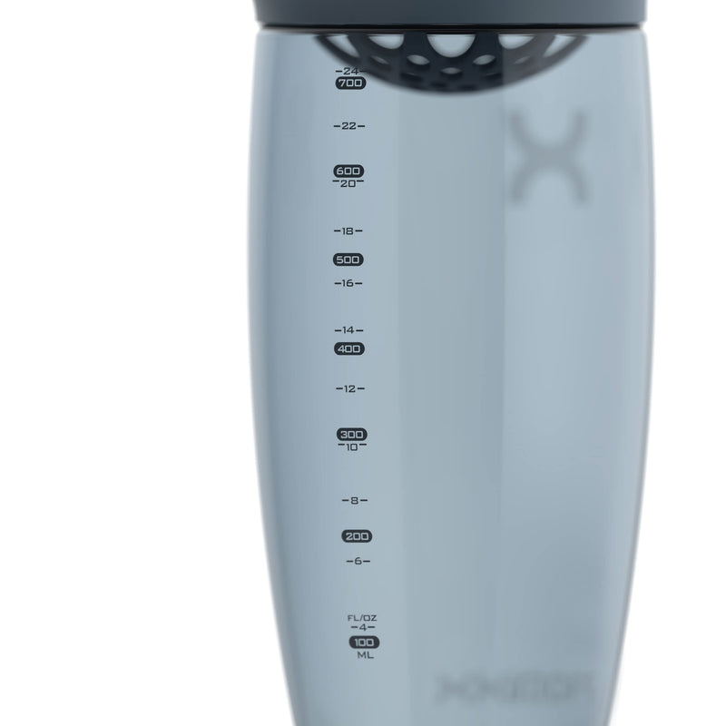 [Australia] - PROMiXX Shaker Bottle - Premium Protein Shaker Bottle for Supplement Shakes - Easy Clean, Durable Cup (700ml, Midnight Blue) 700ml 