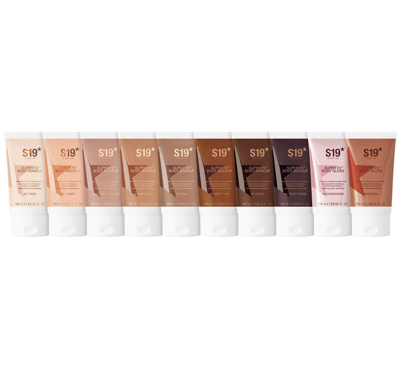 [Australia] - S19 SUPER FX Body Makeup, TAN - Smoothes & Evens Skin Tone & Texture, Hide Scars & Blemishes -100ml 