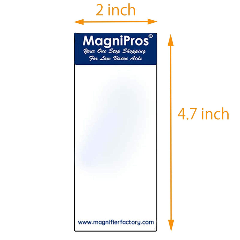 [Australia] - MAGDEPO 3X Credit Card Size Magnifier(12 Packs) with 3X Bookmark Magnifier Emergency Solar Fire Starter -Exact Size That Fits Easily in Your Wallet or Pocket 