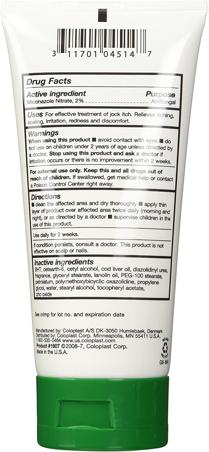 [Australia] - 1 Each Single BAZA Antifungal Cream 5 oz tube COLOPLAST CORPORATION 1607 