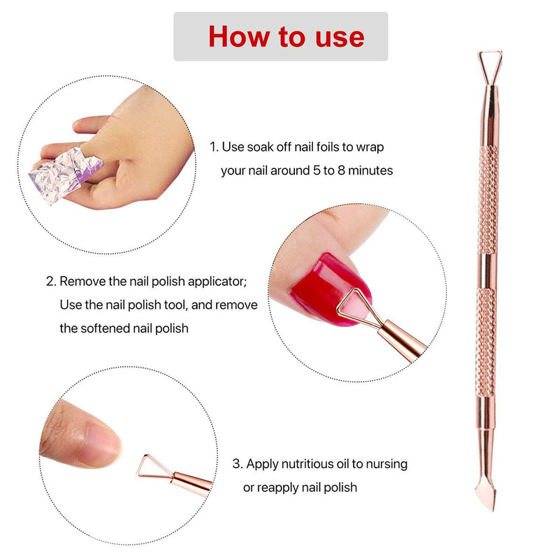 [Australia] - JUNHCZOY Cuticle Peeler Scraper Remove Gel Nail Polish and Cuticle Pusher and Spoon Nail Cleaner, Durable Pedicure Manicure Tools for Fingernails Toenails pink 