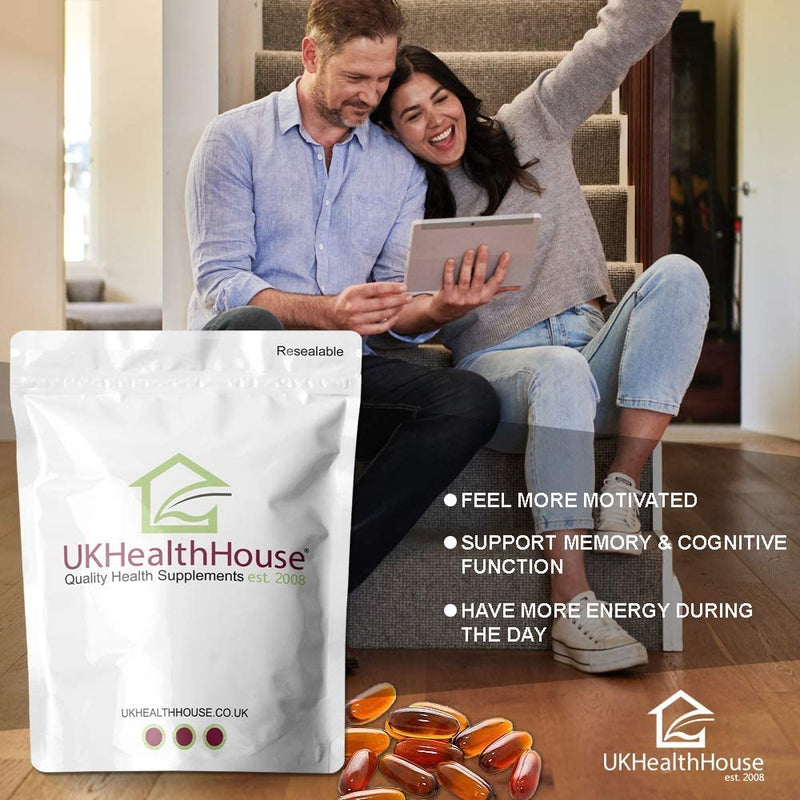 [Australia] - Lecithin 1200mg softgel x 120 Capsules Reduces Fat - Brain Food - GMO Free - Diet 