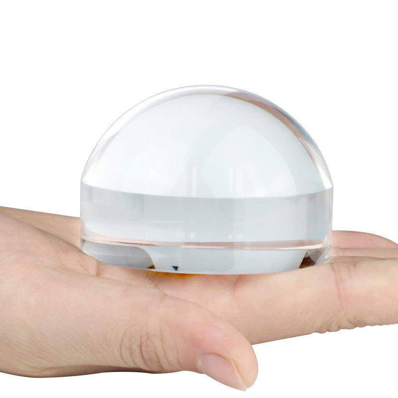 [Australia] - Dandelion 6X Dome / Paperweight Magnifier w/ Pouch Table Magnifying 