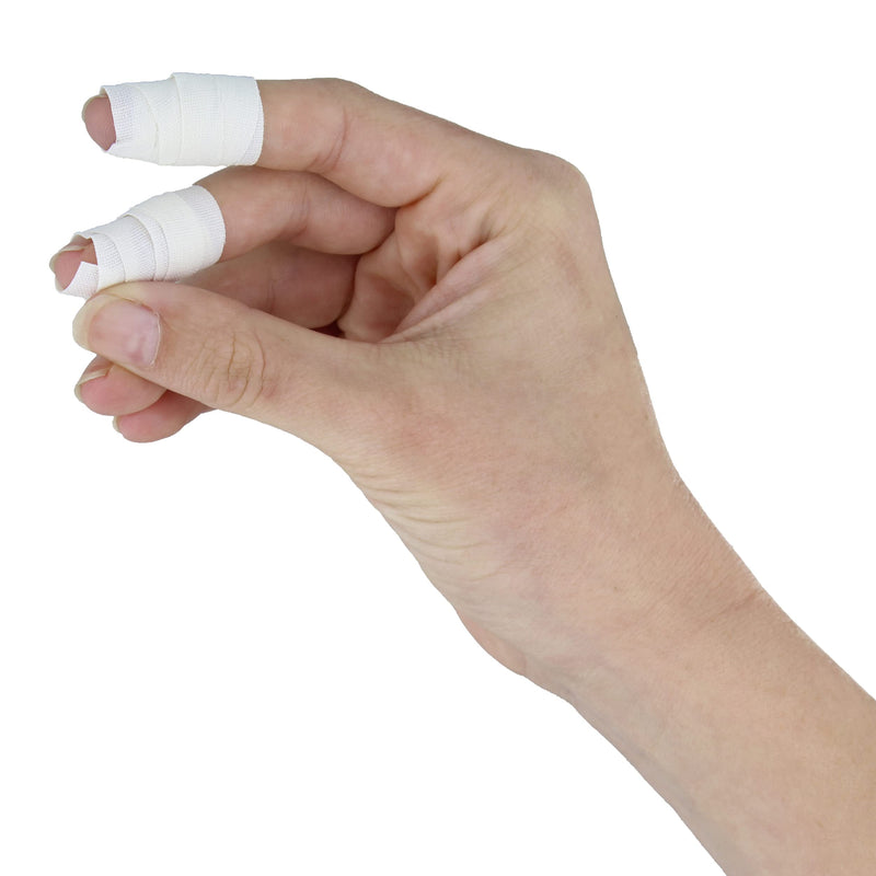 [Australia] - Get Out! Athletic Finger Tape Sports Wrap, 8pk - 45ft White Athletic Tape Pre Wrap Adhesive for Fingers and Toes 