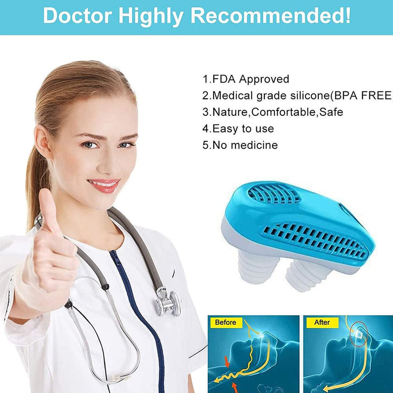 [Australia] - Anti Snoring Device, Anti Snoring Nose Clip Stop Snoring Device Air Purifier, Stop Snoring Best Solution for Ease Breathing Comfortable Sleeping for Men and Women 