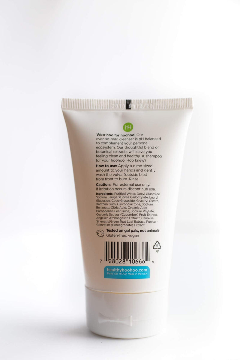 [Australia] - healthy hoohoo Gentle Feminine Wash - Fragrance-free and All Natural (4 fl oz) 