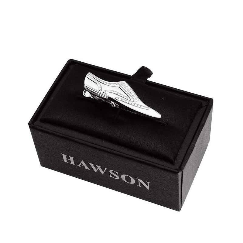 [Australia] - HAWSON 1.5 inch Tie Clip for Men-Novelty Style Necktie Bar Clip,Tie Pin,Special Interesting Gift for Men Wingtip 