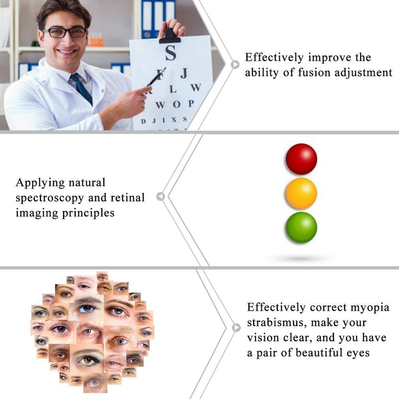 [Australia] - Brock String, Sight Focusing Training Visor Convergence Training Tool, Effectively Promote Convergence to Corrects Nearsightedness and Strabismus 7.3ft Long 