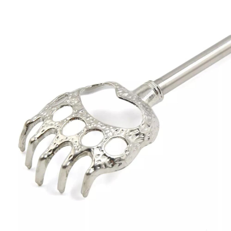 [Australia] - Back Scratcher, Bear Claw Telescopic Back Massager Tool with Soft Rubber Handles, Extendable Telescope Backscratcher Eliminating Back Itching for Both Human and Pets (Purple) Purple 