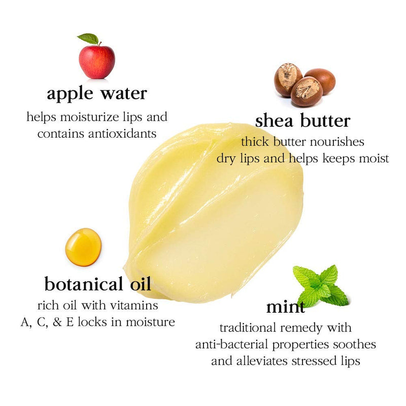 [Australia] - NOONI Applebutter Lip Mask with Shea Butter, AHAs, and Vitamins A,C & E | Moisturizing Overnight Lip Mask | Korean Skincare for Cracked Lip Repair | Cruelty-free, Gluten-free, Paraben-free 