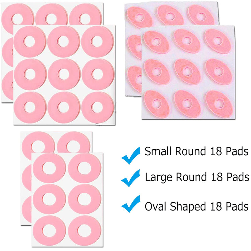[Australia] - Mcvcoyh Foam Callus Cushion, 48 Variety Waterproof Corn Pads Toe and Foot Protectors Toe Pads, Rubbing on Shoes, Reduce Foot and Heel Pain Pink 