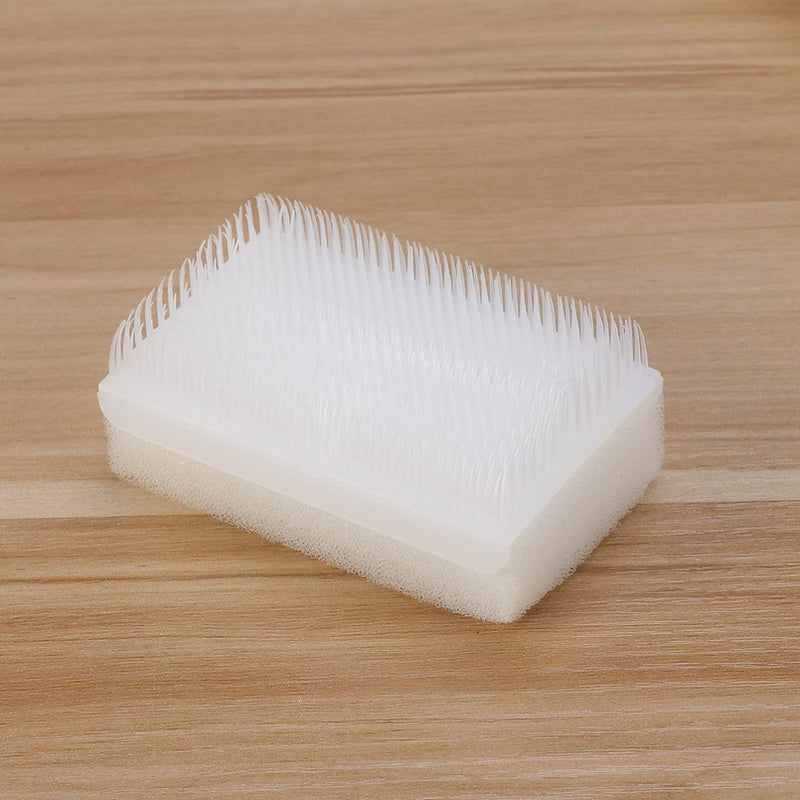 [Australia] - HEALLILY Wilbarger Brush Autism Brush Therapressure Brush for Occupational and Sensory Tools Pressure Massage Stimulates and Calms Kids or Adults (White) 