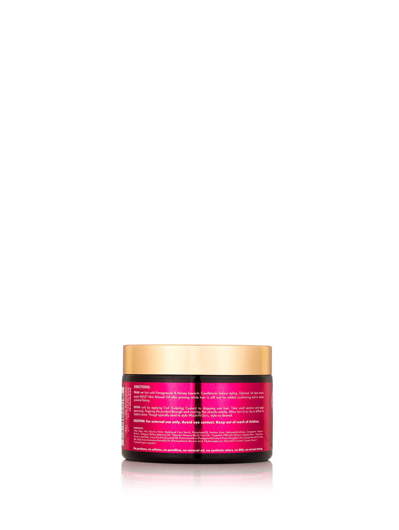 [Australia] - Mielle Organics Pomegranate & Honey Coil Sculpting Custard for Type 4 Hair, 12 Ounces 