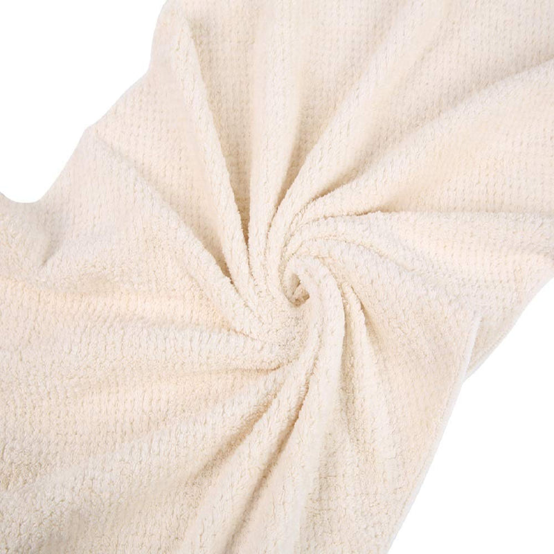 [Australia] - Laojbaba Absorbent Towel, Microfiber, Coral Fleece. Hair Drying Towels Suitable for All Kinds of Hair, Make Your Hair Dry Quickly.(19 X39 inch) 50 X 100cm, Lotus Root Pink 1Pcs 