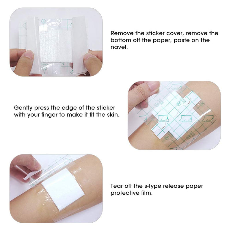 [Australia] - TMISHION 10PCS Baby Navel Stickers, Waterproof Swimming Children Infants Umbilical Cord Sticker(1box) 