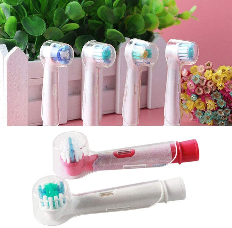 [Australia] - 8 Pcs Electric Toothbrush Cover, Hygienic Protective Travel Cap Toothbrush Heads for Keeping Germs and Dust Away 