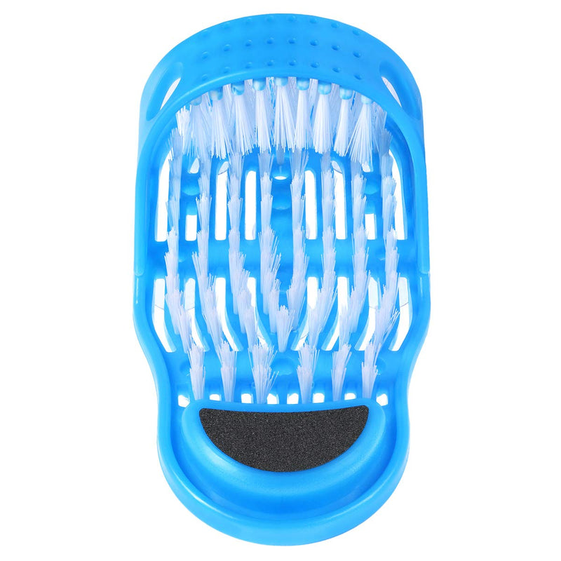 [Australia] - Simple Feet Cleaner,Evermarket Magic Foot Scrubber,Exfoliating Easy Cleaning Brush,Feet Washer Shower Spa Massager Slippers Foot Scrubber Slipper 