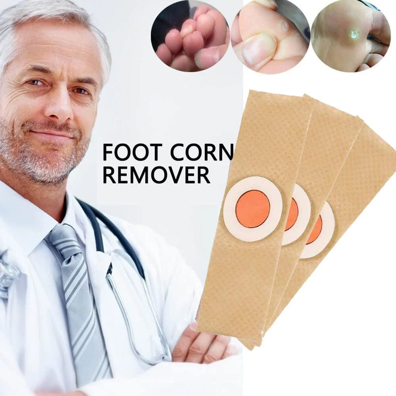 [Australia] - MYMULIKE Corn Removal Pads, Wart Remover, Corn Removal Plaster, Corn Removal Relief Corn Pain and Foot Care (24 Count) 24 Count (Pack of 1) 