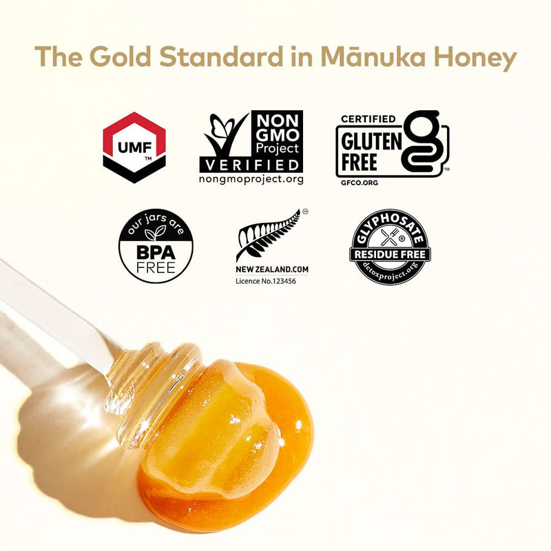 [Australia] - Comvita Certified UMF 15+ (MGO 514+) New Zealand's #1 Raw Manuka Honey, Superfood Premium Grade, Non-GMO, 8.8 Oz 