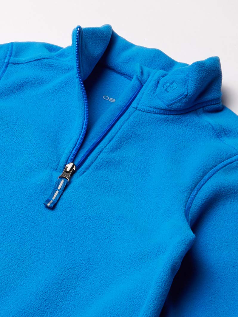 [Australia] - Obermeyer Kids Ultra Gear Zip Top (Toddler/Little Kids/Big Kids) Blue Vibes X-Large 