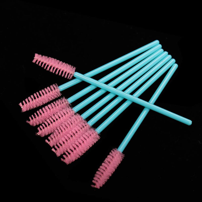 [Australia] - 300 Pack Disposable Mascara Wands Eye Lash Brushes Eyelash Extension Tool Makeup Brush Kit, Blue/Pink Blue/Pink-300pcs 