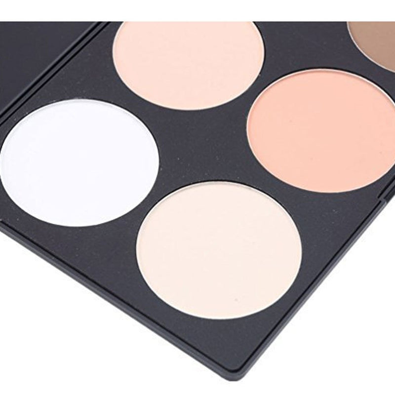 [Australia] - iMeasy Makeup Contour Kit Highlight and Bronzing Powder Palette Pigment Blush Palette - 2/4 / 6 Colors 6 Color 