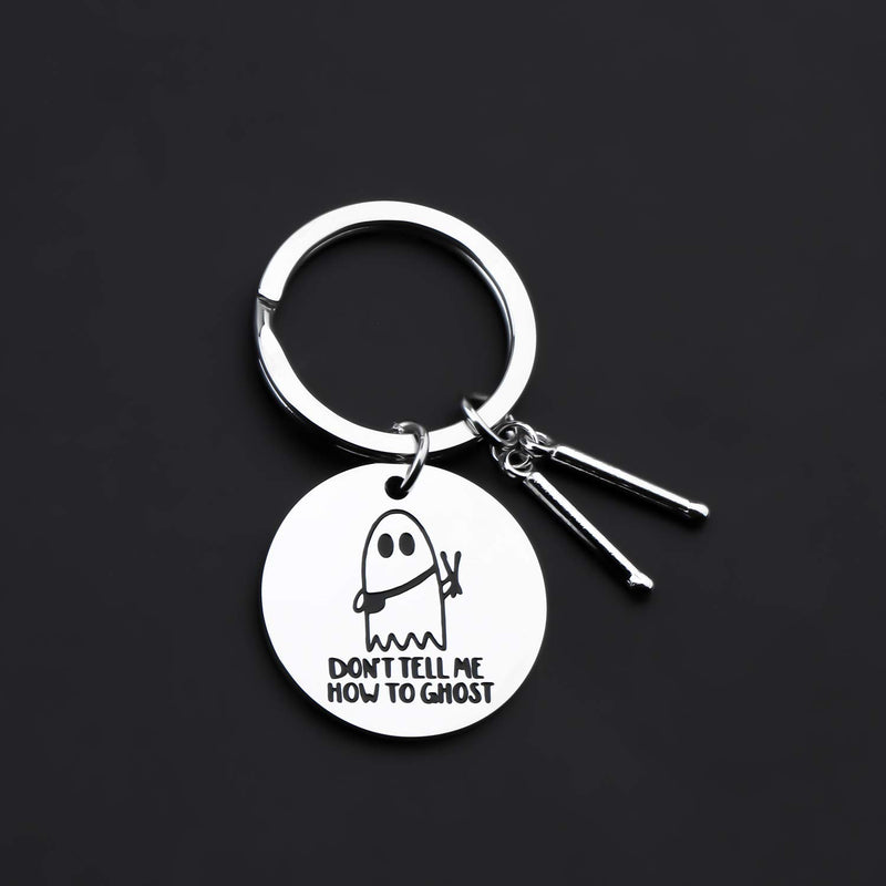[Australia] - Lywjyb Birdgot Julie and The Phantoms Gift Julie and The Phantoms Inspired Gift Sunset Curve Gift Don't Tell Me How to Ghost Keychain How to Ghost ky 