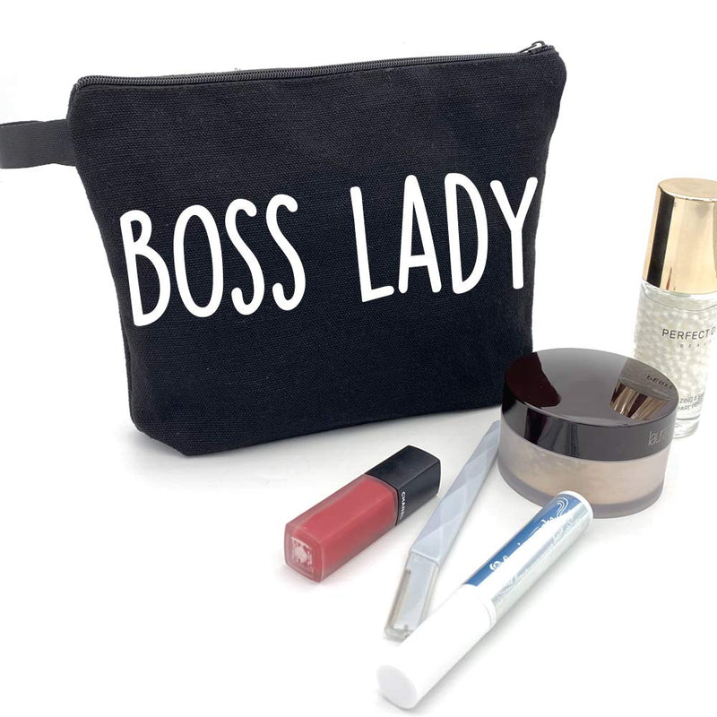 [Australia] - HomeLove Inc. Funny Boss Lady Makeup Cosmetic Pouch Bag Purse Gifts for Friends Sister Friend Daughter Women Anniversary Christmas 