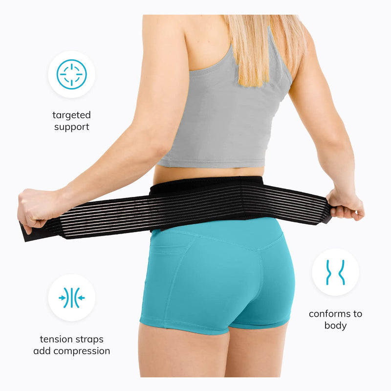 [Australia] - BraceAbility Anterior Pelvic Tilt Brace - Rotated Hip Posture Alignment Correction Belt for Tilted or Twisted Pelvis Girdle Pain, Posterior Pregnancy SPD Treatment, Lower Crossed Syndrome Support 