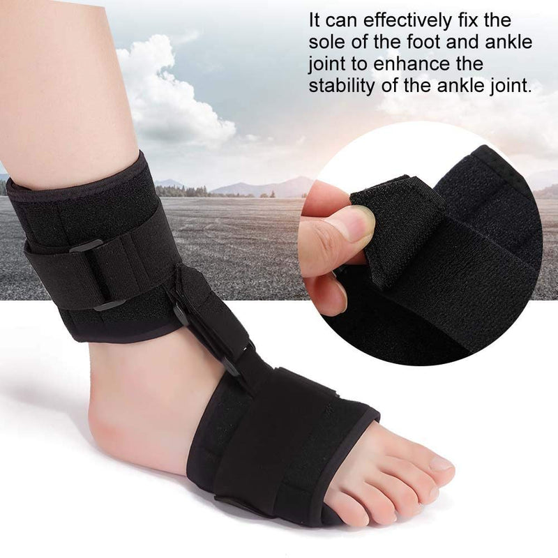 [Australia] - Adjustable Foot Drop Brace, Orthosis Ankle Correction Dropfoot Brace Unisex Arch Support Protection for Both Right/Left Foot Prevent Dragging 