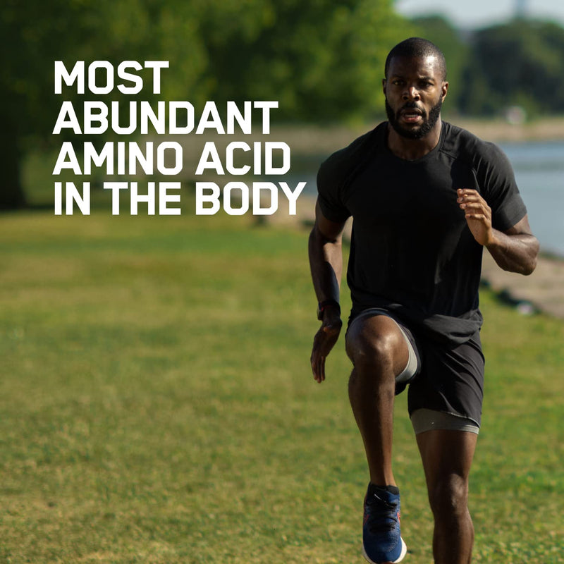 [Australia] - Optimum Nutrition L-Glutamine Muscle Recovery Capsules, 1000mg, 240 Count (Package May Vary) 