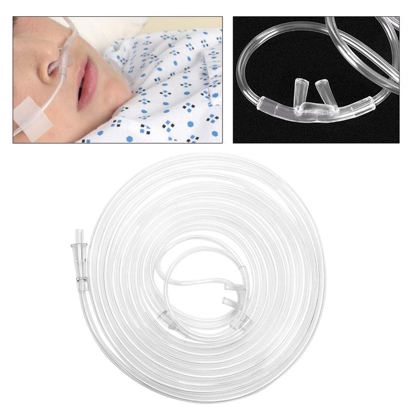 [Australia] - Nasal Cannula, Household Universal Double Hole Soft Nasal Cannula Disposable Nasal Oxygen Tube For Connecting Various Oxygen Machine, Oxygen Terminal Equipment 4M 