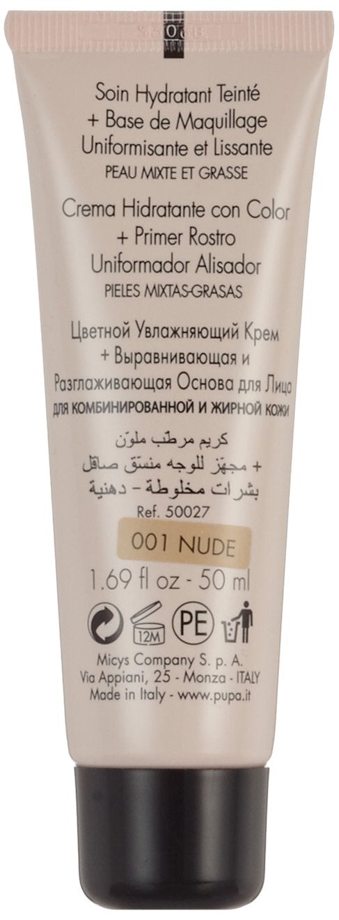 [Australia] - PUPA Milano Professionals BB Cream + Primer, Combination - Oily Skin 50 ml Light-Medium 