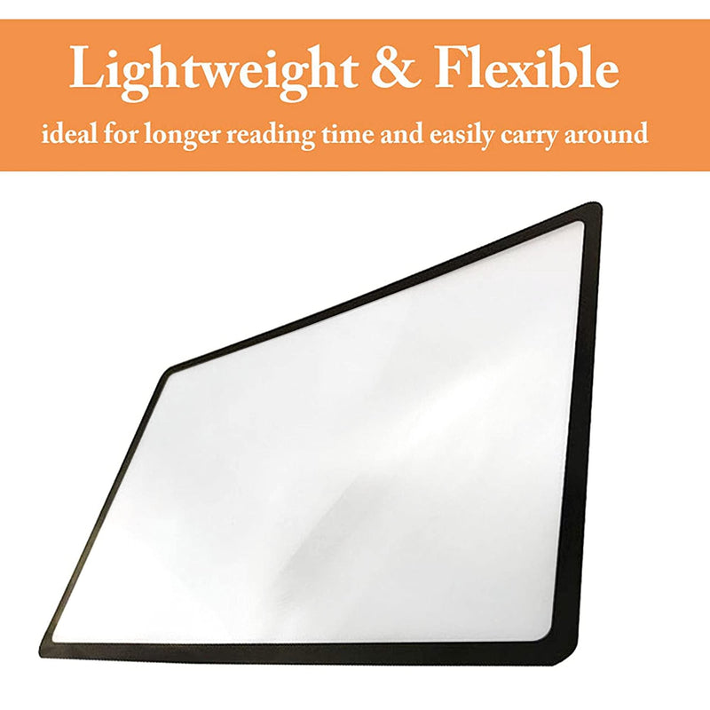 [Australia] - MagDepo 3 Pack Card Magnifier Ruler Fresnel Lens Fire Starter Credit Card Size Magnifier Magnifying Lens with 1 Bonus Page Compact Plastic Magnifying Sheet- Red Fire Red 