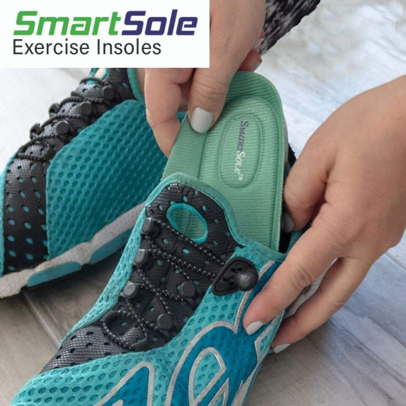 [Australia] - Insoles for Plantar Fasciitis and Heel Pain Relief | Arch Support for Women & Men | Flat Feet & Shin Splints Relief | All Day Comfort | SmartSole Exercise Insoles - 3/4 Length Medium: Womens Size 8.5 - 11, Mens 7.5 - 10 