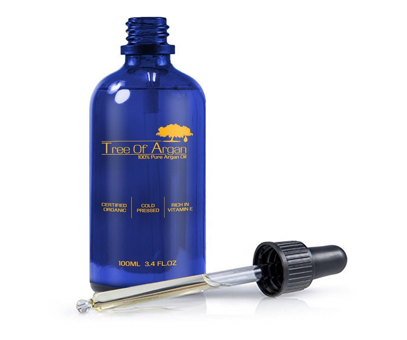 [Australia] - Argan Oil - 100% Pure Organic Cold Pressed Produced and Bottled in Morocco Perfect for Skin, Hair and Nail - High Vitamin E Content 