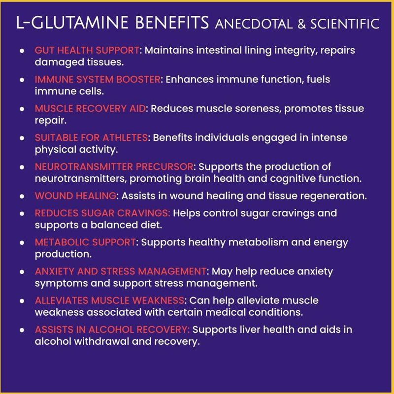 [Australia] - Glutamine 90 Capsules| 500mg: Vegan | Free Form L-Glutamine Quality |Pure No additives. for Leaky Gut & Alkaline-Acidic Balance Sugar Craving | Muscle & Fasting| Glutathione Precursor |UK 