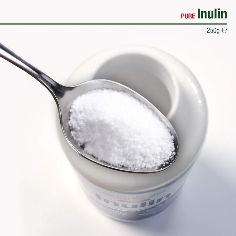 [Australia] - Natures Aid Inulin Powder, 250 g (from Chicory Root, 100% Natural with FOS, High Fibre, Low Calorie, Prebiotic, Vegan Society Approved, Made in the UK) 