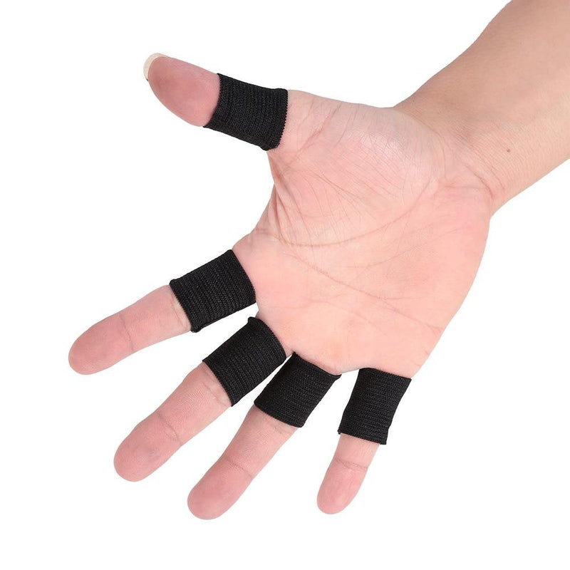 [Australia] - VGEBY 10 Pcs Finger Sleeves, Thumb Braces Support for Trigger Finger, Finger Cracking, Finger Arthritis 