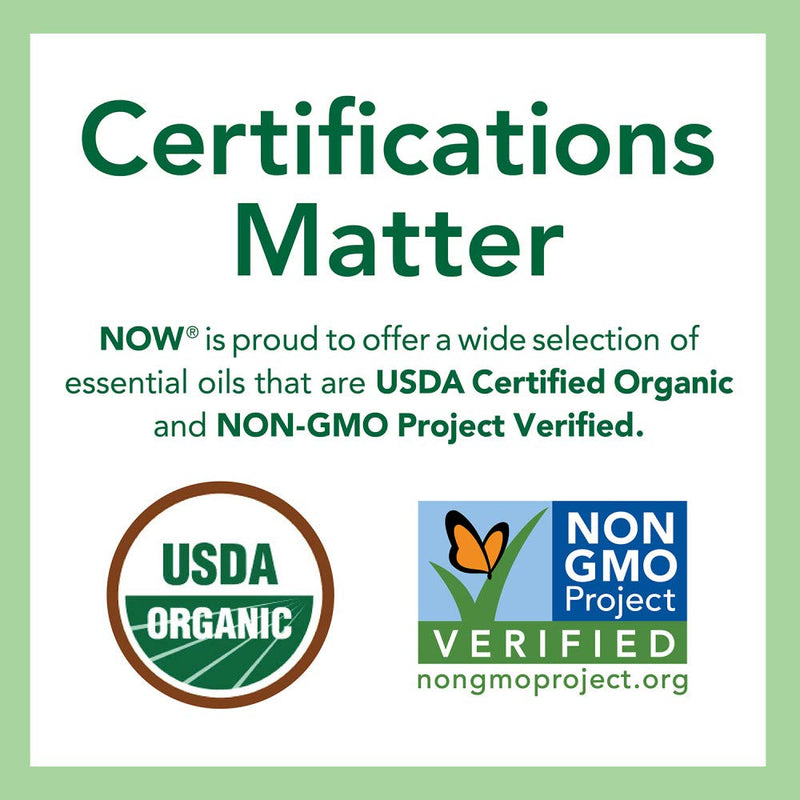 [Australia] - NOW Foods Rosemary Oil Certified Organic 1 fl oz (30 ml) Liquid 