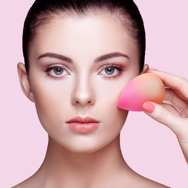 [Australia] - Makeup Sponge Blender DUAIU 3 pcs Gradient Beauty Blender Foundation Sponges Set Concealer Sponge Applicator Sponges 