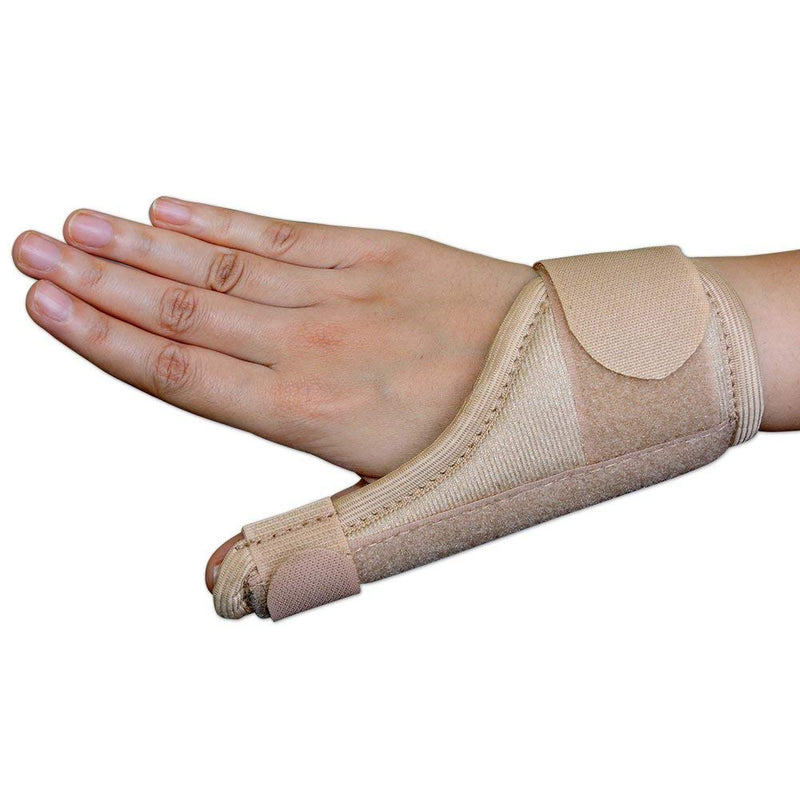 [Australia] - HealthGoodsIn - Pediatric Thumb Spica Splint | Thumb Spica Splint for Kids | Thumb Brace for Tissue Injuries | Support Brace with Thumb Spica Lightweight, Breathable | Fits Both Hands 