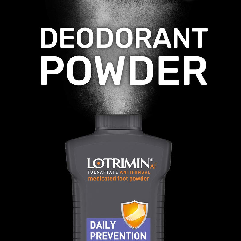 [Australia] - Lotrimin Athlete's Foot Daily Prevention Medicated Foot Powder Bottle, 3 Ounce 