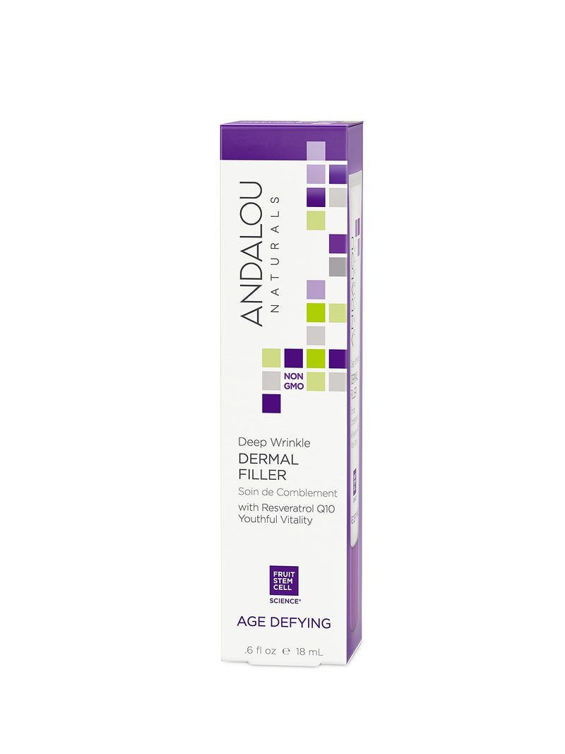 [Australia] - Andalou Naturals Deep Wrinkle Dermal Filler, Aloe Vera, 0.6 Fl Oz 