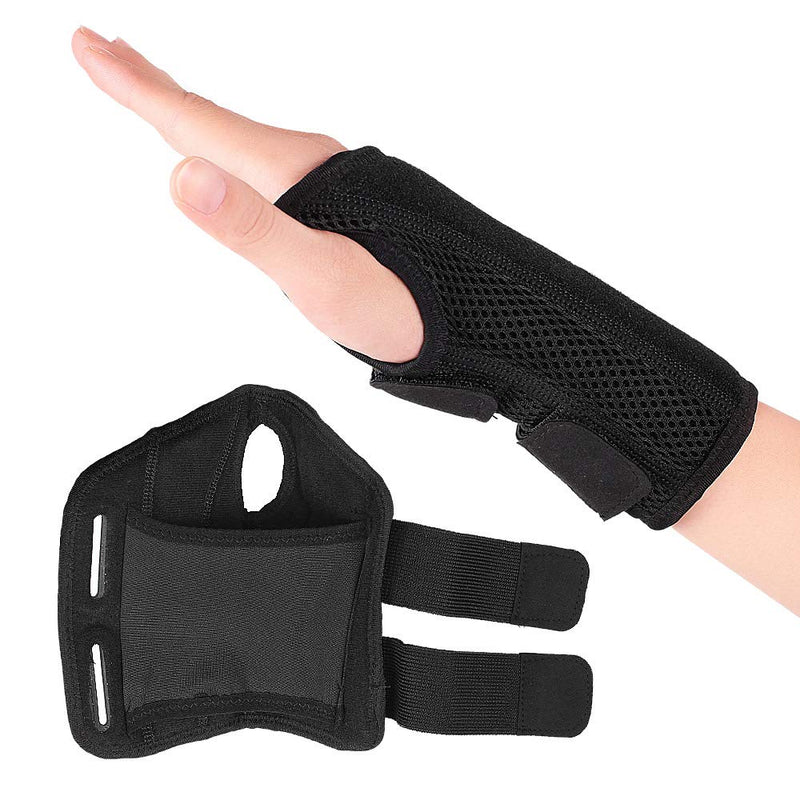 [Australia] - Sports Bracers Wrist Support Brace Relief Carpal Tunnel Arthritis Hand Accessorie for Wrists, Carpal Tunnel, Arthritis, Tendonitis Night Day Wrist Splint for Men and Women (S (single right)) Single right Small (Pack of 1) 