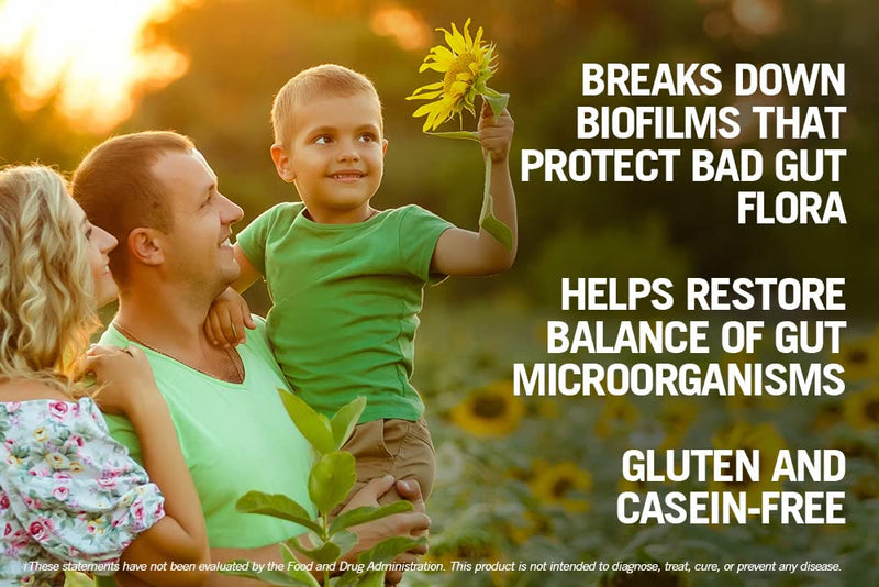 [Australia] - Kirkman - Biofilm Defense - 60 Capsules - Aids Gut & Digestive Health - Immune Support - Hypoallergenic 